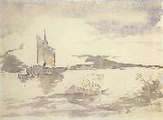 Edouard Manet La Peche (mk40) oil